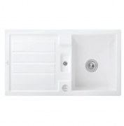 Мийка для кухні Villeroy & Boch Flavia 50 90х51 см кераміка stone white 330502RW