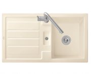 Мойка для кухни Villeroy & Boch Flavia 50 90х51 см керамика ivory 330501FU