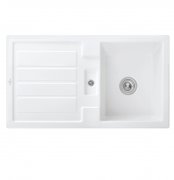Мийка для кухні Villeroy & Boch Flavia 50 90х51 см кераміка snow white 330501KG