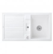 Мийка для кухні Villeroy & Boch Flavia 50 90х51 см кераміка stone white 330502RW