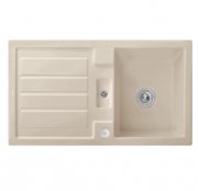 Мийка для кухні Villeroy & Boch Flavia 50 90х51 см кераміка almond 330502AM
