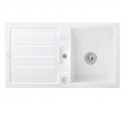 Мийка для кухні Villeroy & Boch Flavia 50 90х51 см кераміка snow white 330502KG