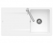 Мийка для кухні Villeroy & Boch Siluet 50 90х51 см кераміка white alpin 333501R1