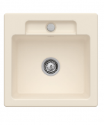 Мойка для кухни Villeroy & Boch Siluet 50 S 51х51 см керамика ivory 334501FU