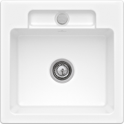 Мойка для кухни Villeroy & Boch Siluet 50 S 51х51 см керамика snow white 334501KG