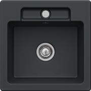Мойка для кухни Villeroy & Boch Siluet 50 S 51х51 см керамика ebony 334501S5