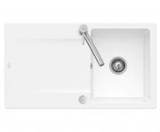 Мойка для кухни Villeroy & Boch Siluet 50 90х51 см керамика white alpin 333502R1