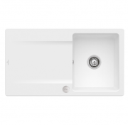 Мийка для кухні Villeroy & Boch Siluet 50 90х51 см кераміка stone white 333502RW