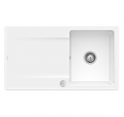 Мийка для кухні Villeroy & Boch Siluet 50 90х51 см кераміка snow white 333502KG