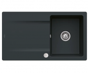 Мийка для кухні Villeroy & Boch Siluet 50 90х51 см кераміка ebony 333502S5