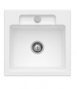 Мийка для кухні Villeroy & Boch Siluet 50 S 51х51 см кераміка stone white 334501RW