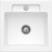Мийка для кухні Villeroy & Boch Siluet 50 S 51х51 см кераміка snow white 334501KG