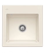 Мойка для кухни Villeroy & Boch Subway 50 S 52,5х51 см керамика crema 331501KR