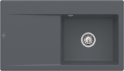 Мойка для кухни Villeroy & Boch Subway Style 50 90х51 см чаша справа керамика graphite 335102i4