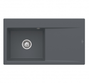 Мойка для кухни Villeroy & Boch Subway Style 50 90х51 см чаша слева керамика graphite 335201i4