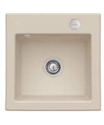 Мийка для кухні Villeroy & Boch Subway 50 S 52,5х51 см кераміка almond 331502AM