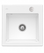Мойка для кухни Villeroy & Boch Subway 50 S 52,5х51 см керамика snow white 331502KG