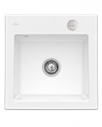 Мойка для кухни Villeroy & Boch Subway 50 S 52,5х51 см керамика white alpin 331502R1