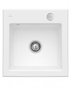 Мойка для кухни Villeroy & Boch Subway 50 S 52,5х51 см керамика stone white 331502RW