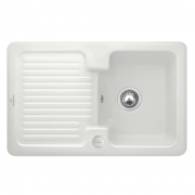 Мийка для кухні Villeroy & Boch Condor 45 80х51 см кераміка steam 674502SM