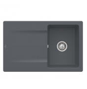 Мойка для кухни Villeroy & Boch Siluet 45 80х51 см керамика graphite 333401i4