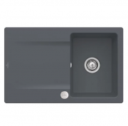 Мойка для кухни Villeroy & Boch Siluet 45 80х51 см керамика graphite 333402i4
