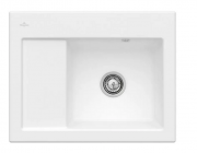 Мойка для кухни Villeroy & Boch Subway 45 Compact 65х51 см чаша справа керамика stone white 331301RW