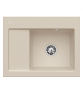 Мойка для кухни Villeroy & Boch Subway 45 Compact 65х51 см чаша справа керамика almond 331301AM