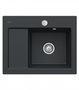 Мойка для кухни Villeroy & Boch Subway 45 Compact 65х51 см чаша справа керамика ebony 331302S5