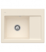 Мойка для кухни Villeroy & Boch Subway 45 Compact 65х51 см чаша слева керамика ivory 331201FU