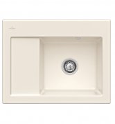 Мойка для кухни Villeroy & Boch Subway 45 Compact 65х51 см чаша справа керамика crema 331301KR