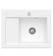 Мойка для кухни Villeroy & Boch Subway 45 Compact 65х51 см чаша справа керамика snow white 331302KG