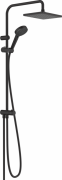 Душевая стойка Hansgrohe Vernis Shape Showerpipe 230 1jet Reno черный матовый 26282670
