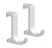 Крючок для ванной Hansgrohe WallStoris пластик белый матовый 27929700