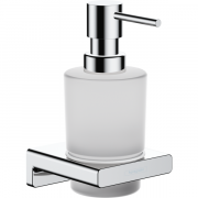 Диспенсер для рідкого мила Hansgrohe AddStoris метал/скло хром 41745000