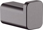 Крючок для ванной Hansgrohe AddStoris одинарный металл черный матовый хром 41742340
