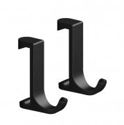 Крючок для ванной Hansgrohe WallStoris пластик черный матовый 27929670