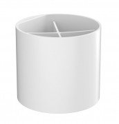 Стакан для зубних щіток Hansgrohe WallStoris пластик білий матовий 27921700