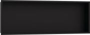 Настінна ніша з вбудованою рамою Hansgrohe XtraStoris Original 30х90х10 см чорний матовий 56067670