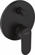 Смеситель для душа Hansgrohe Vernis Blend со встроенной защитной комбинацией EN1717 черный матовый 71467670