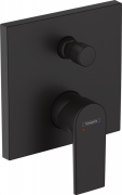 Смеситель для душа Hansgrohe Vernis Shape со встроенной защитной комбинацией EN1717 черный матовый 71469670