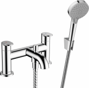 Змішувач на борт ванни Hansgrohe Vernis Blend з ручним душем хром 71461000