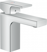Змішувач для раковини Hansgrohe Vernis Shape з донним клапаном чорний матовий 71594000
