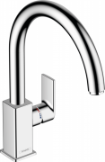 Змішувач для кухні Hansgrohe Vernis Shape M35 одноважільний хром 71871000