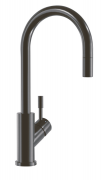 Змішувач для кухні Villeroy & Boch Umbrella Flex з висувною лійкою антрацит 92540005