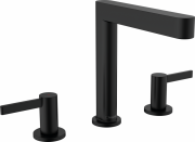 Змішувач для раковини Hansgrohe Finoris з донним клапаном чорний матовий 76034670
