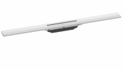 Верхняя часть Hansgrohe RainDrain Flex для водосточного желоба 900 мм белый матовый 56045700