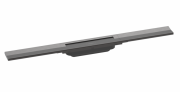 Верхняя часть Hansgrohe RainDrain Flex для водосточного желоба 1200 мм черный хром матовый 56047340