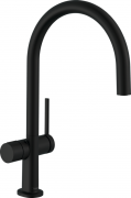 Смеситель для кухни Hansgrohe Talis M54 1jet однорычажный черный матовый 72805670