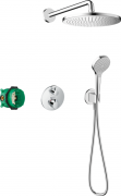 Душевая система скрытого монтажа Hansgrohe Croma 280 1jet Ecostat S хром 27954000